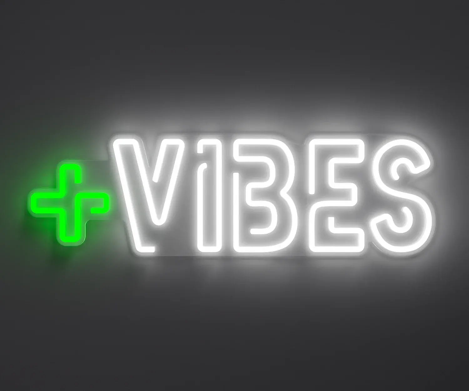 Positive Vibes LED Neon Sign